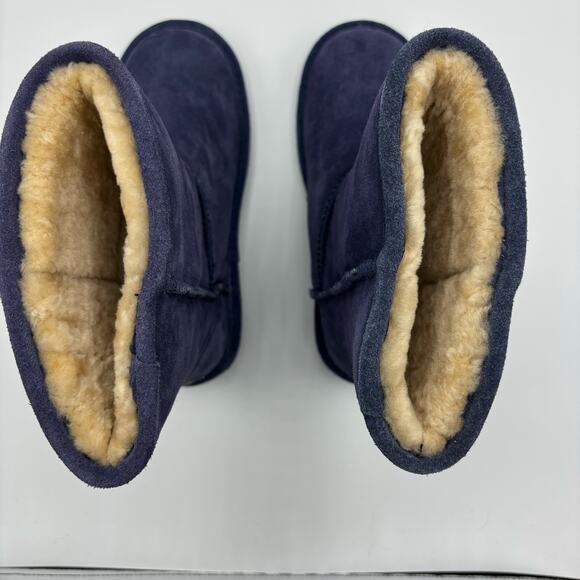 Bearpaw Emma Short 8" winter slip on boot - US women's size 6 - Dark blue - Picture 5 of 11